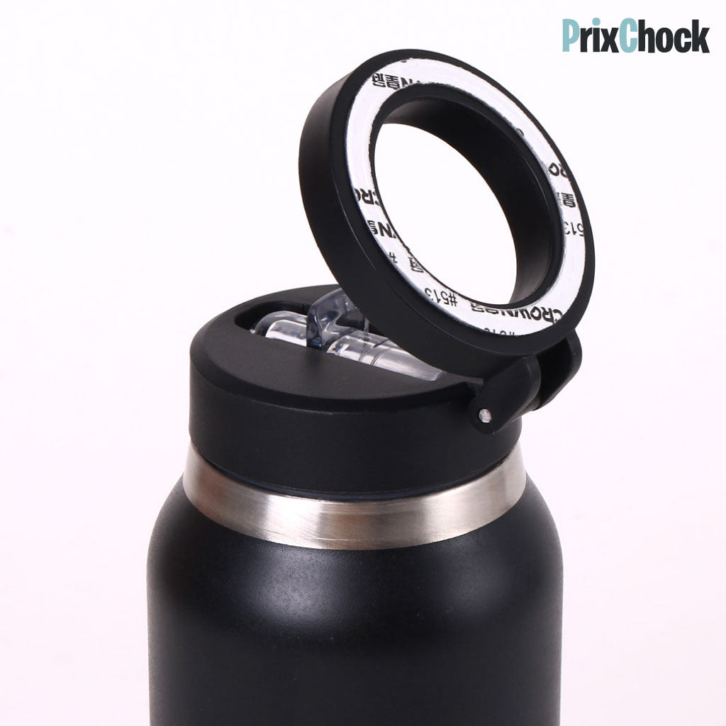 Bouteille Isotherme avec Support Téléphone