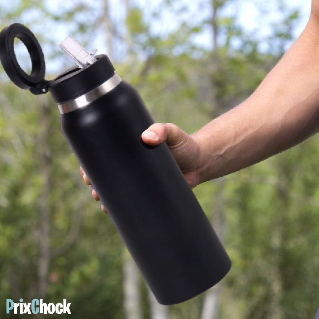 Bouteille Isotherme avec Support Téléphone