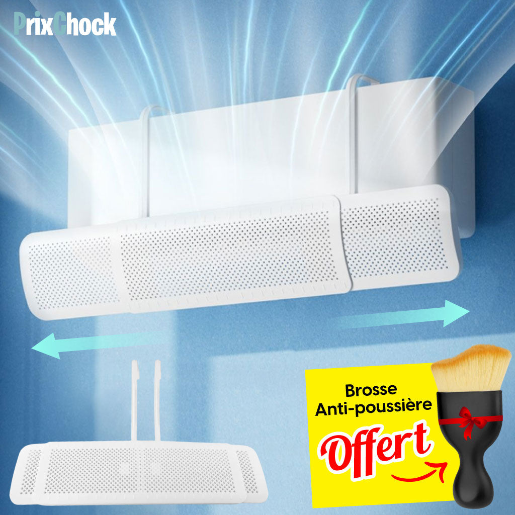 Déflecteur de Vent Réglable – Confort Thermique