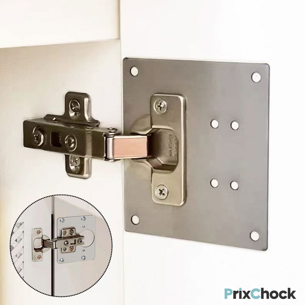 Kit de Fixation Complet Charnières Ultra-Résistantes pour Portes d’Armoire