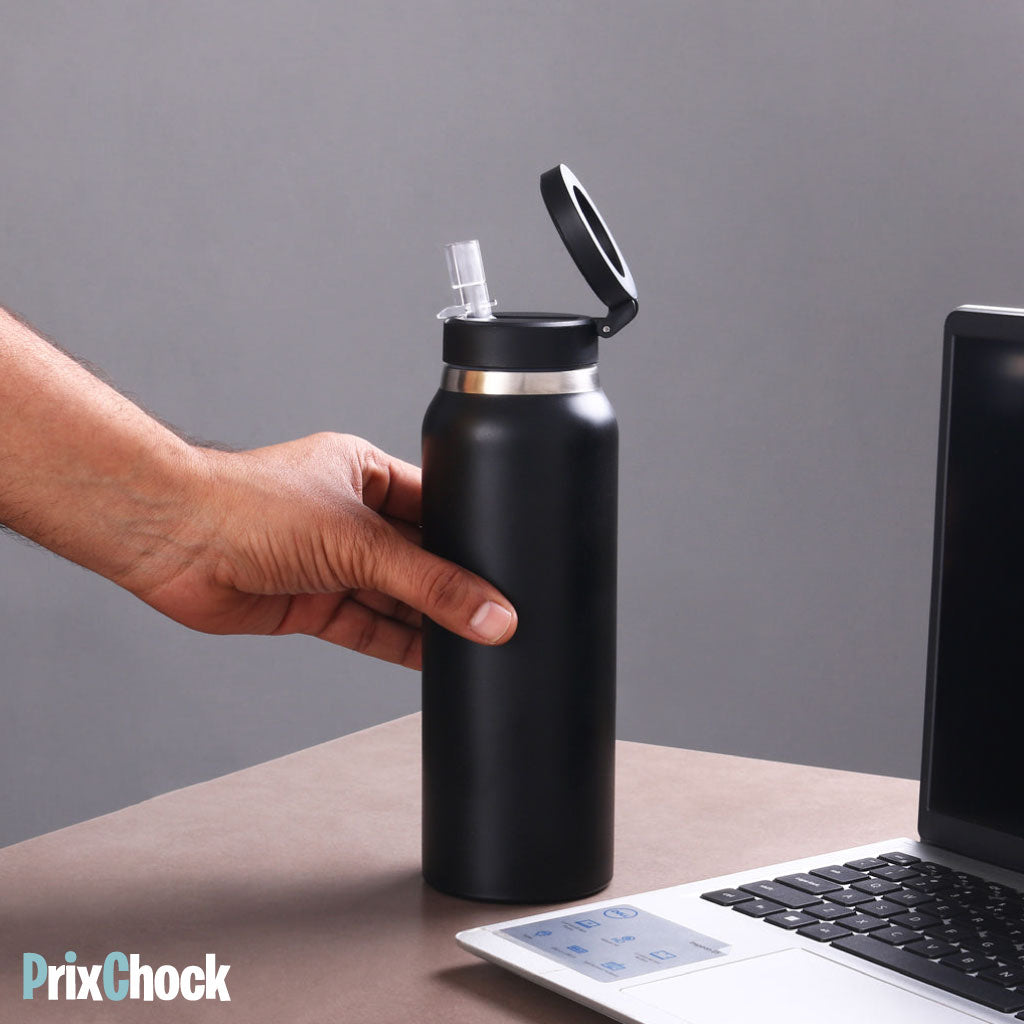 Bouteille Isotherme avec Support Téléphone