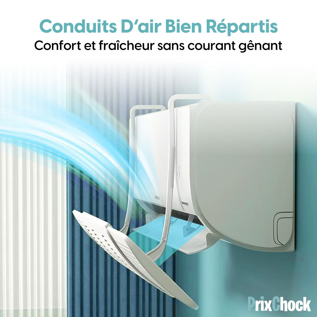 Déflecteur de Vent Réglable – Confort Thermique