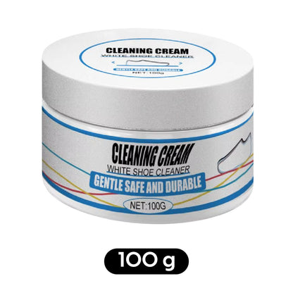 Crème Nettoyante Magique Pour Chaussures Avec Éponge Intégrée