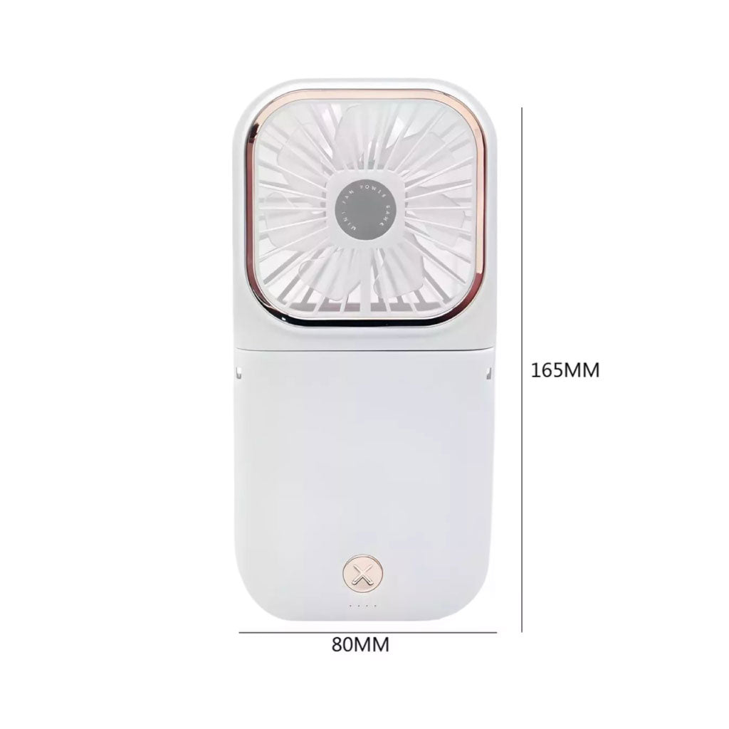 Mini Ventilateur Portable – Fraîcheur Nomade et Design Intelligent