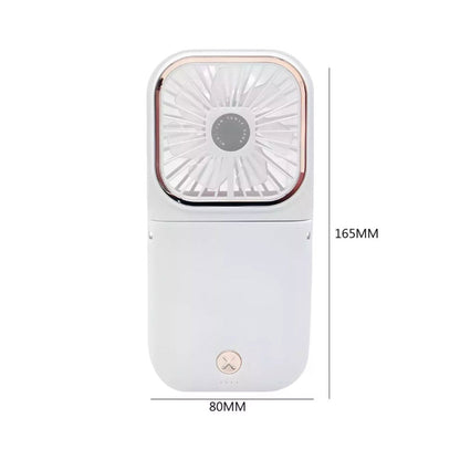 Mini Ventilateur Portable – Fraîcheur Nomade et Design Intelligent
