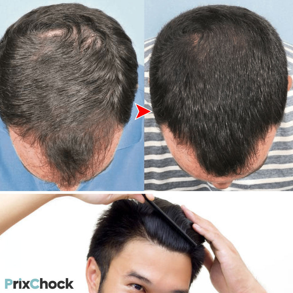 Shampoing savon anti-chute pour des cheveux plus forts et naturellement plus foncés.