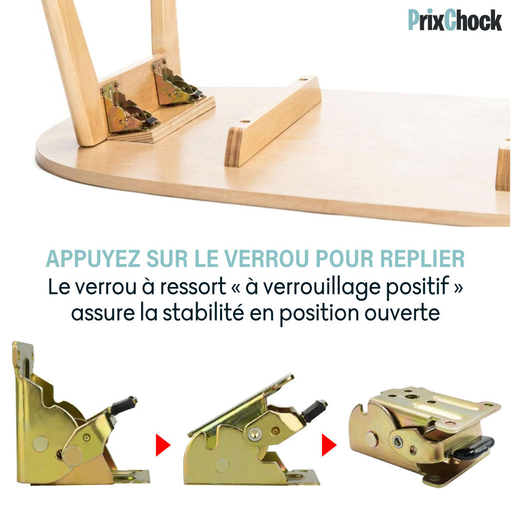 Charnière Pliable 90° Autobloquante,Solide et Pratique pour Vos Meubles !