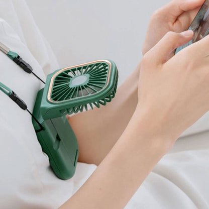 Mini Ventilateur Portable – Fraîcheur Nomade et Design Intelligent