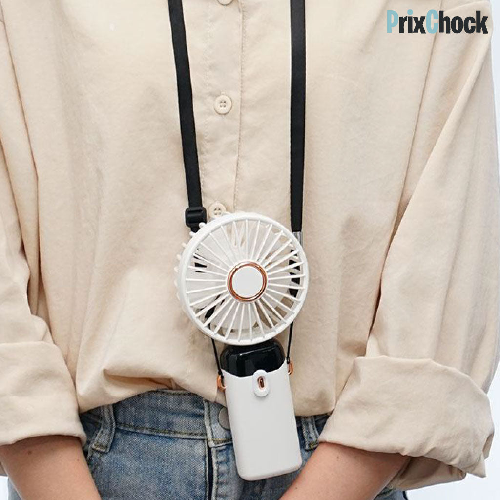 Mini Ventilateur LED Portable Pliable , Fraîcheur, Fonctionnalité et Mobilité