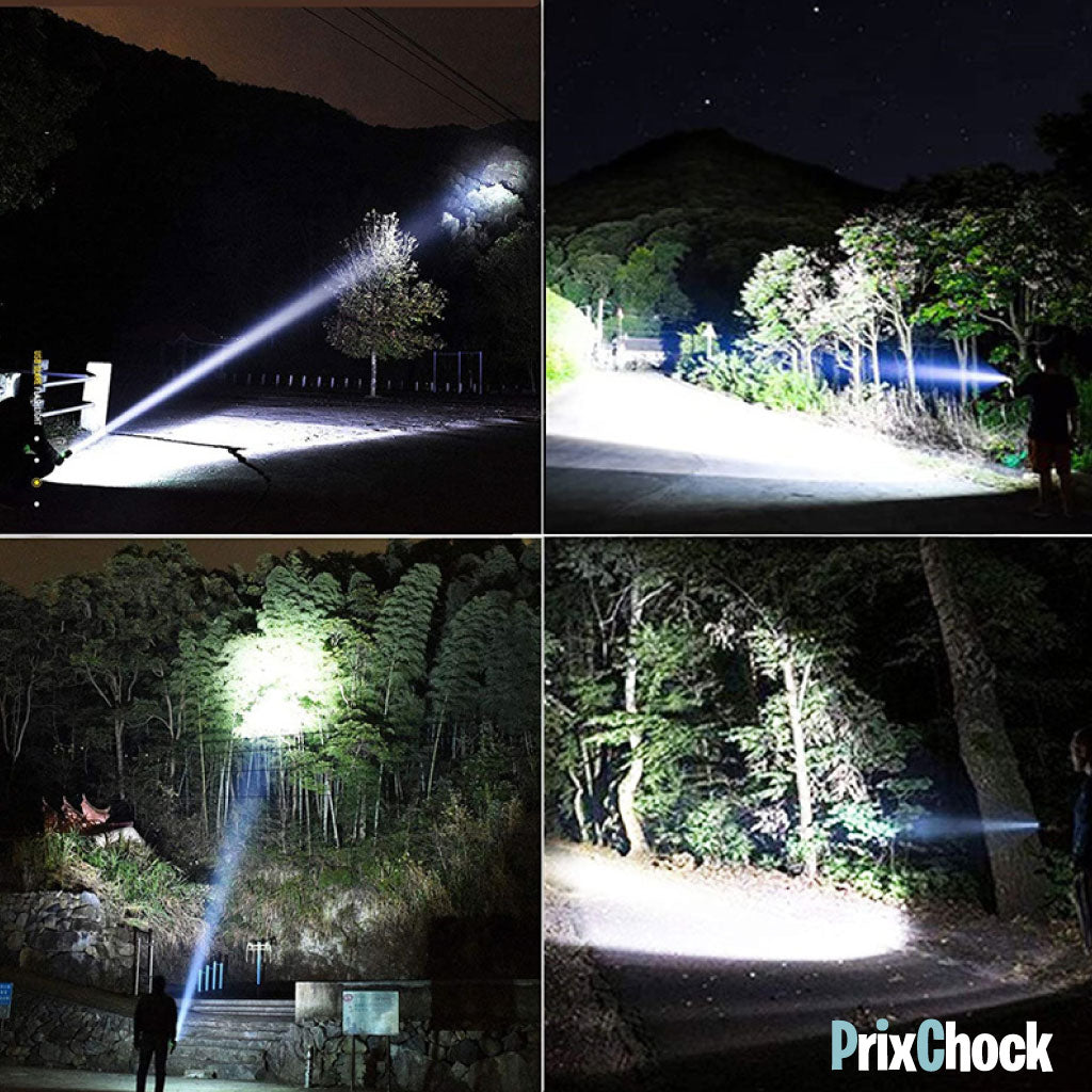 Lampe de poche super lumineuse pour tous amateurs d'aventure.