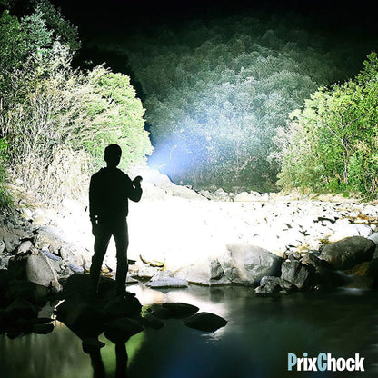 Lampe de poche super lumineuse pour tous amateurs d'aventure.