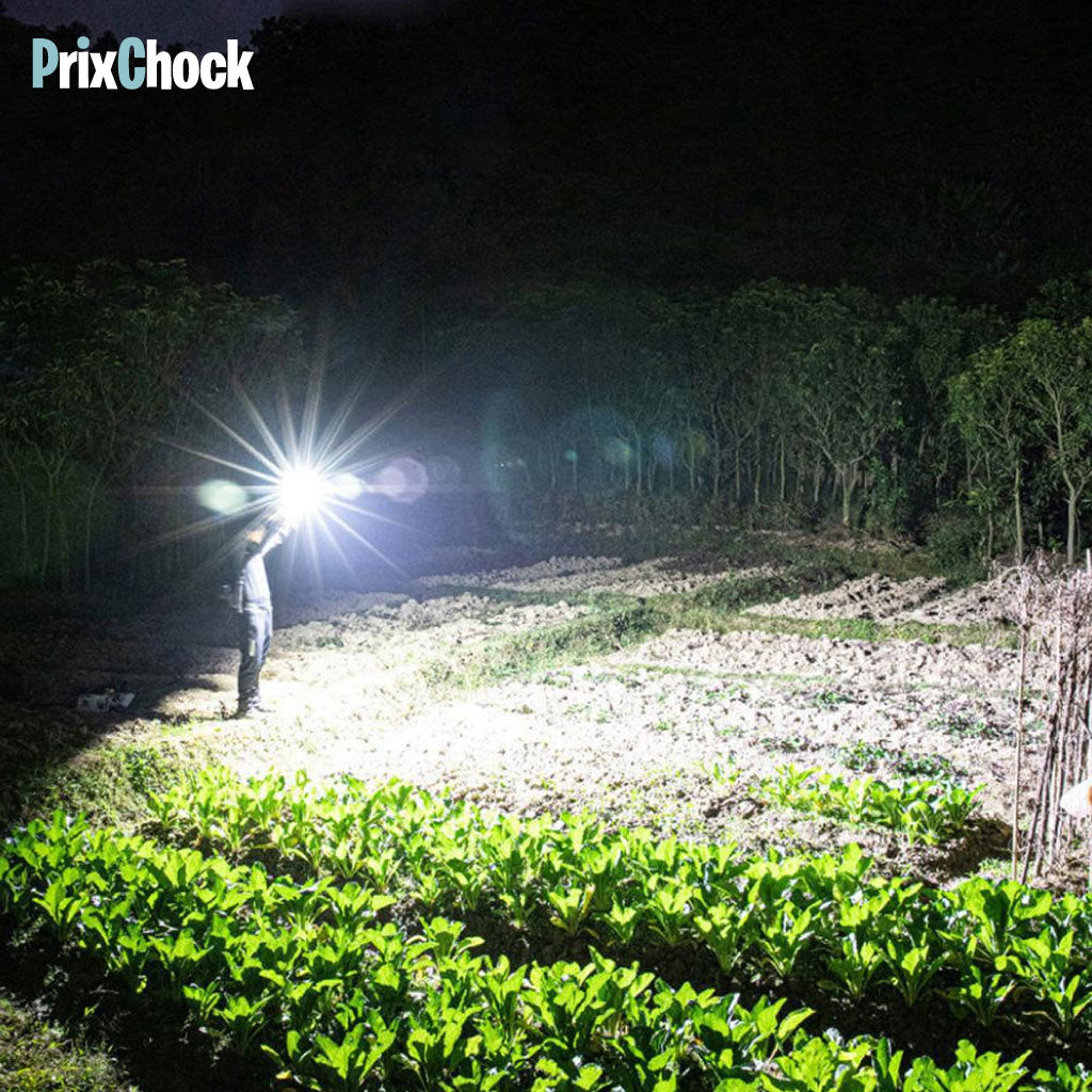 Lampe de poche super lumineuse pour tous amateurs d'aventure.