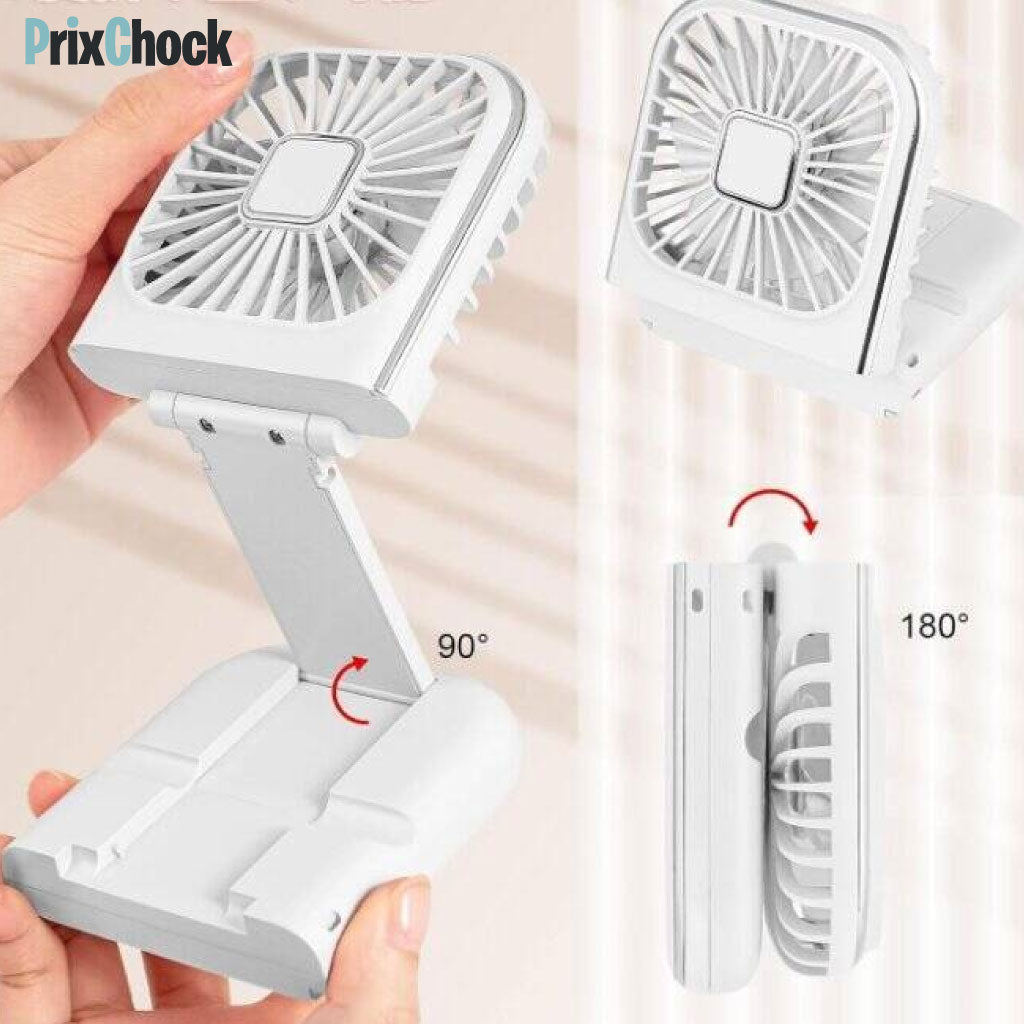 Mini Ventilateur Portable – Fraîcheur Nomade et Design Intelligent