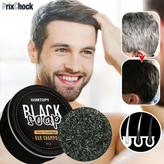 Shampoing Savon Anti-chute Et Couleur Plus Foncée – Des Cheveux Plus Forts, Moins De Chute
